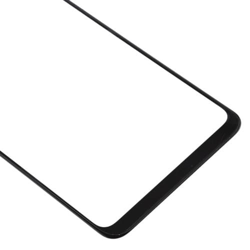 Verre de protection d'écran extérieur Samsung Galaxy A20s (10 pièces) (Noir)