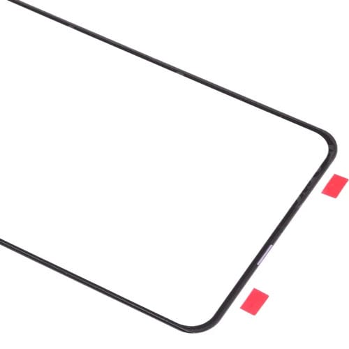 Outer Glass Lens Screen Samsung Galaxy A60 (10 Pieces) (Black)