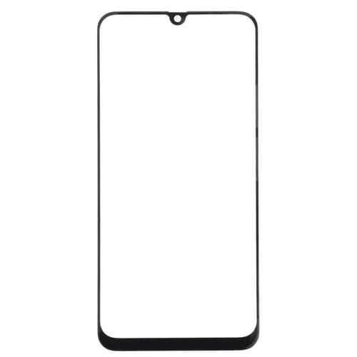 Lente de Vidrio Exterior Samsung Galaxy A50 / A30 / M30 / A4S Pantalla Frontal (Negro) (10 Piezas)