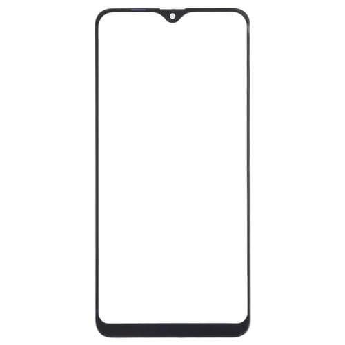 Pantalla Frontal Samsung Galaxy M20 Lente de Vidrio Exterior (Negro) Pack (10 Piezas)