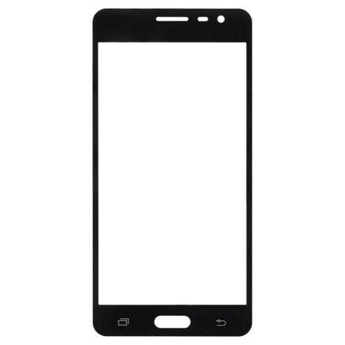 Glaslinse Frontbildschirm Samsung Galaxy J3 Pro/J3110 (10 Stück) (Schwarz)