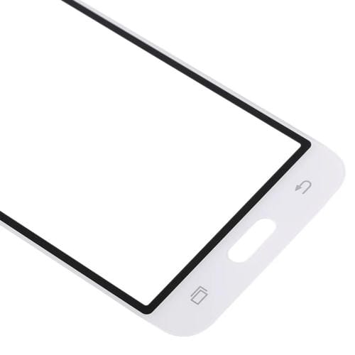 Glass Lens Outer Front Screen Samsung Galaxy J1/J120 (10 Pieces) (White)
