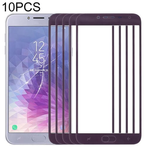 Objectif en verre Samsung Galaxy J4 Écran frontal (10 pièces) (Violet)