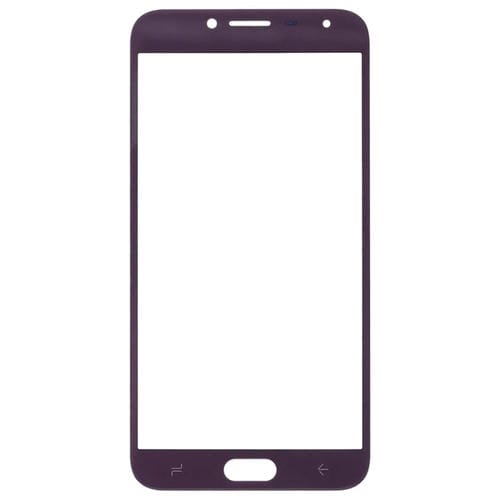 Objectif en verre Samsung Galaxy J4 Écran frontal (10 pièces) (Violet)