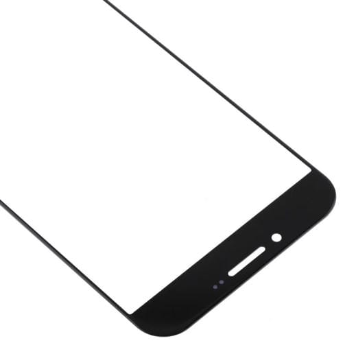Obiettivo in vetro schermo frontale Samsung Galaxy A8/A810, (10 pezzi) (Nero)