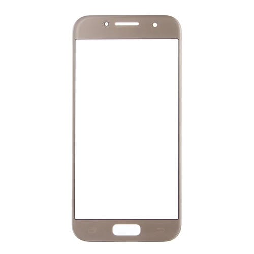 Glaslinse Frontbildschirm Samsung Galaxy A5 A520 (10 Stück) (Gold)