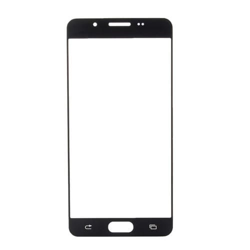 Lente de Vidrio Exterior Pantalla Samsung Galaxy A7 A710 (Negro) (10 Piezas)