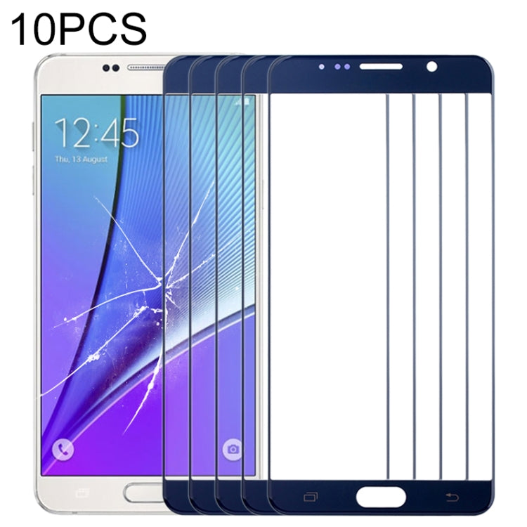 Front Screen Glass Lens Samsung Galaxy Note 5 (10pcs) (Dark Blue)