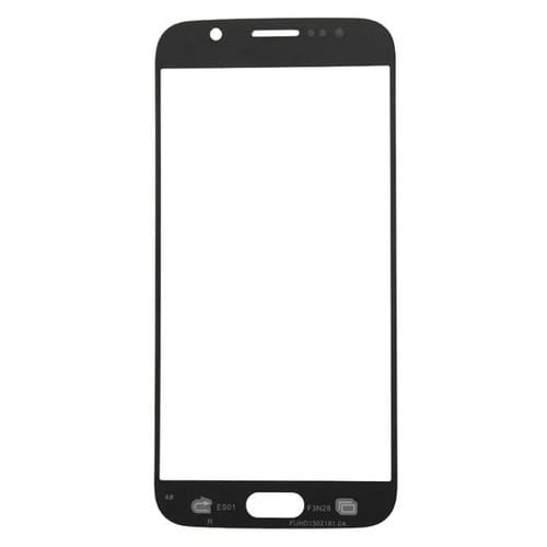 Glaslinse Außenfrontbildschirm Samsung Galaxy S6/G920F (Dunkelblau) (10 Stück)