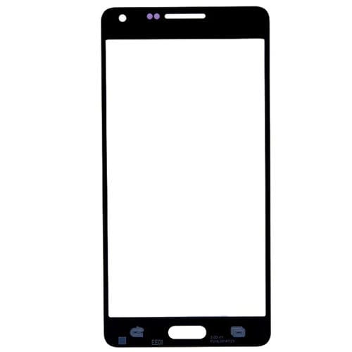 Front Screen Outer Glass Lens Samsung Galaxy A5/A500 (Black) - Pack of (10 Pieces)