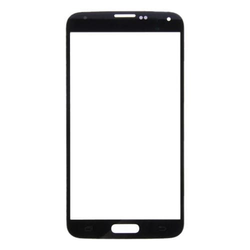 Pantalla Frontal Samsung Galaxy S5 / G900 Lente Vidrio Exterior (Negro) - 10pcs