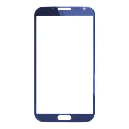 Front Screen Samsung Galaxy Note 2/N7100 Outer Glass Lens (Blue) 10pcs