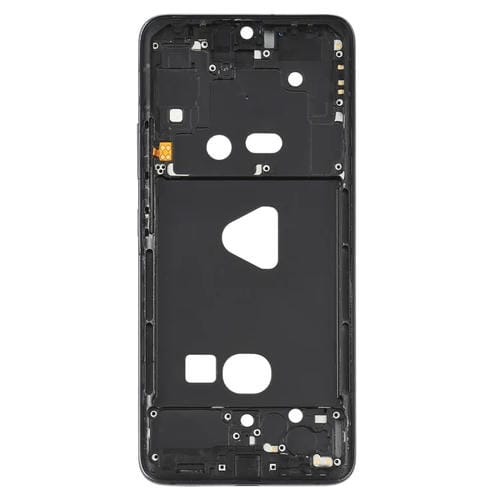 Placa de Bisel de Marco Medio Samsung Galaxy A90 5G SM-A908B (Negro)