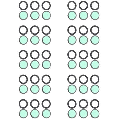 Objectif de caméra arrière Samsung Galaxy S21 5G (SM-G991) - Pack de (10 pièces)