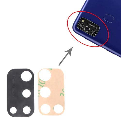 Lente de Cámara Trasera Samsung Galaxy M21 SM-M215 (10 Piezas)