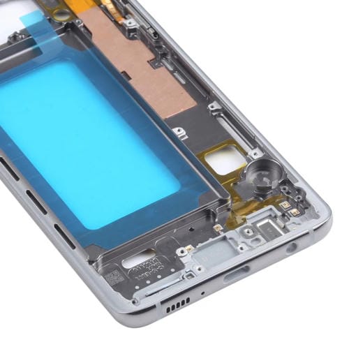 Marco Medio Bisel Placa Samsung Galaxy S10 (Argento)