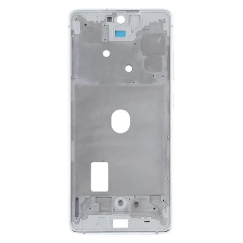 Plaque de lunette de cadre moyen avec accessoires Samsung Galaxy S20 FE (Argent)