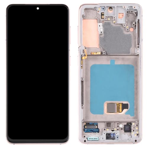 Schermo LCD Super AMOLED Samsung Galaxy S21/S21 5G SM-G990/SM-G991 (Oro)