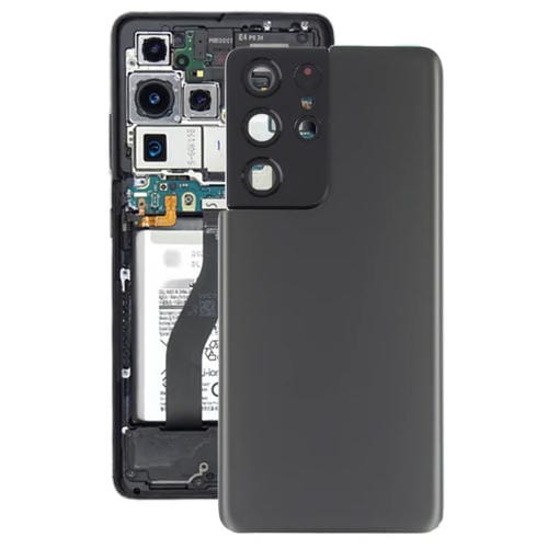 Back Cover Battery Samsung Galaxy S21 Ultra 5G with Camera Lens (Gray)