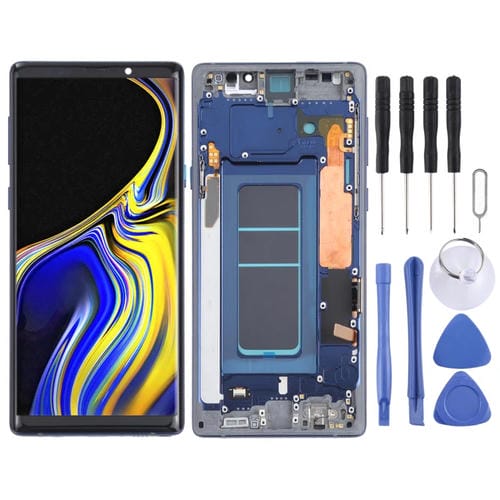 OLED Screen Samsung Galaxy Note 9 SM-N960 with Frame (Blue)