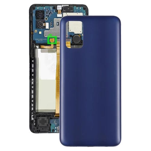 Rückseite des Batteriefachs Samsung Galaxy A03S SM-A037F (Blau)