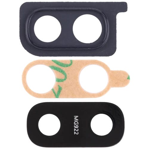 Cubierta de Lente de Cámara Samsung Galaxy A20 (10 Piezas) (Negro)