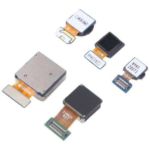 Conjunto de Câmara Samsung Galaxy A72 SM-A725 (Teleobjetivo + Macro + Grande Angular + Principal + Frontal)