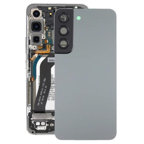 Tapa Trasera de Batería Samsung Galaxy S22 5G SM-S901B con Lente de Cámara (Gris)
