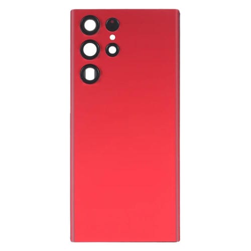 Back Cover Samsung Galaxy S22 Ultra 5G SM-S908B of Battery and Lens (Red)