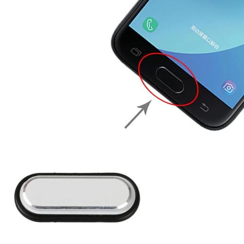 Samsung Galaxy J3/J5/J7 SM-J330/J530/J730 Home Button (Silver)