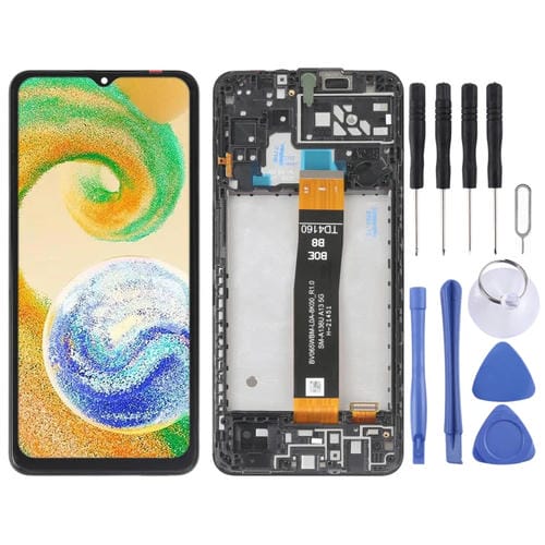 LCD-Bildschirm Samsung Galaxy A04s SM-A047 mit Rahmen