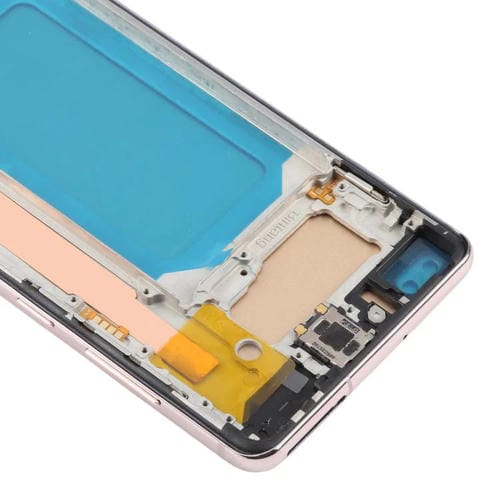 Pantalla LCD TFT digitalizadora de 6,38 pulgadas para Samsung Galaxy S10+ SM-G975F, ensamblaje completo con marco, sin identificación de huellas dactilares.