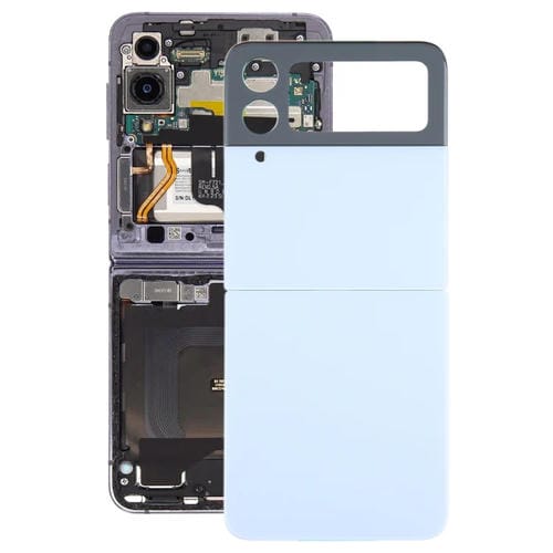 Tapa Trasera de Batería con Lente de Cámara Samsung Galaxy Z Flip4 SM-F721B (Azul)