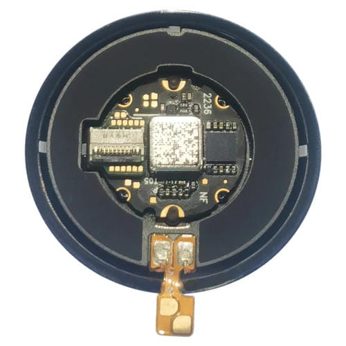 Dos de couverture en verre pour Samsung Galaxy Watch 5/Pro R900-R925 avec fréquence cardiaque