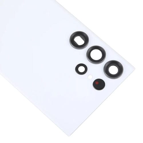 Tapa Trasera de Batería de Vidrio Samsung Galaxy S23 Ultra SM-S918 (Blanco)