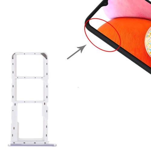 SIM Card Tray and Micro SD Samsung Galaxy A14 4G SM-A145P (Silver)