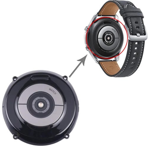 Back Cover + Heart Rate Sensor + Wireless Charging Samsung Galaxy Watch 3 45mm SM-R840 (Black)