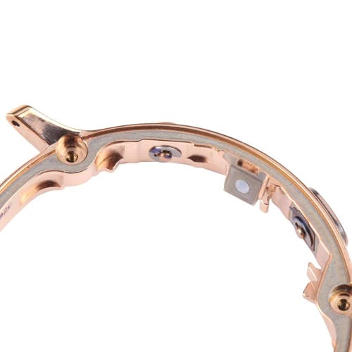 Cadre d'écran LCD Samsung Galaxy Watch Active 2 44mm SM-R820 (Or) Lunette en acier