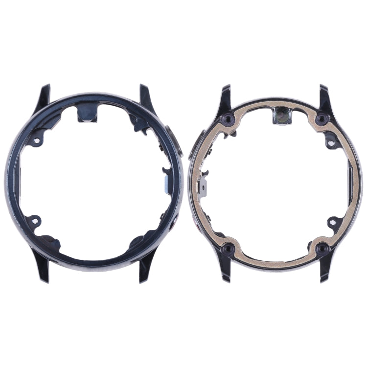 LCD Screen Frame + Steel Bezel Plate Samsung Galaxy Watch Active 2 40mm SM-R830 (Black)