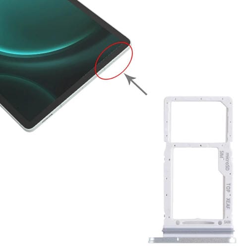 Micro SD Card Tray Samsung Galaxy Tab S9 FE SM-X516 LTE (Green)