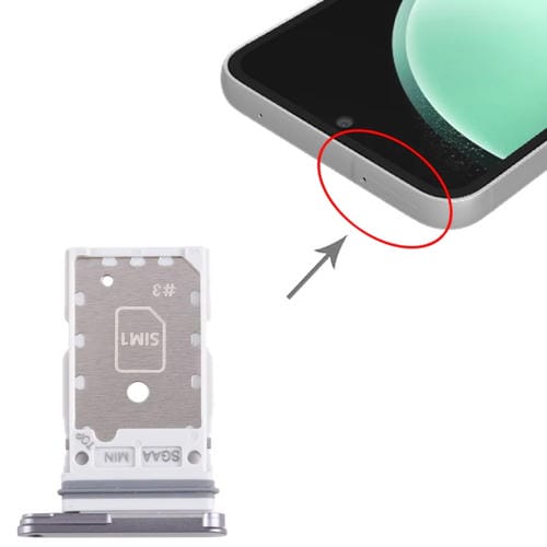 SIM Card Tray Samsung Galaxy S23 FE SM-S711B (Gray)
