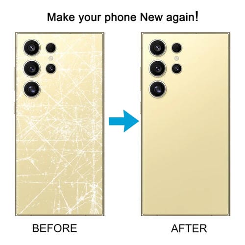 Rückseite des Akkudeckels Samsung Galaxy S24 Ultra SM-S928B (Lila)