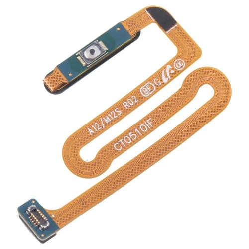 Cabo Flex Sensor Impressão Digital Samsung Galaxy M12/A12 SM-A125/M125/A127 (Branco)