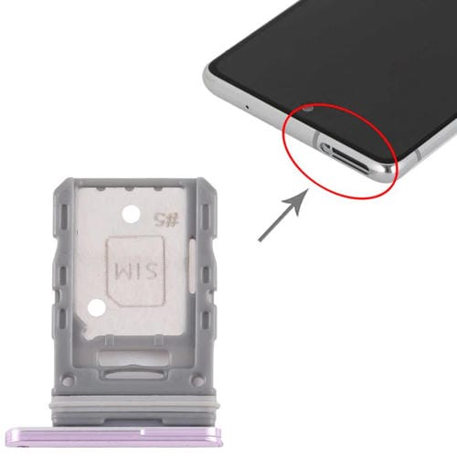 SIM Card Tray Samsung Galaxy S20 FE SM-G780F (Pink)