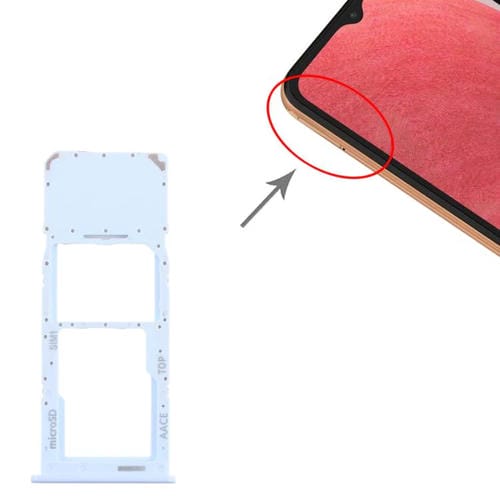 Bandeja Tarjeta SIM + Micro SD Samsung Galaxy A13 SM-A135 (Azul)