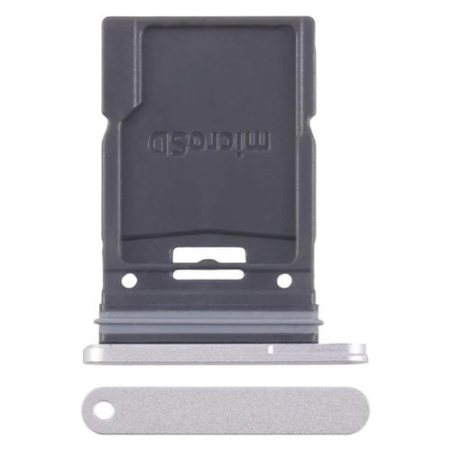 Micro SD Card Tray Samsung Galaxy Tab S10+/S10 Ultra SM-X820/X920 (Silver)