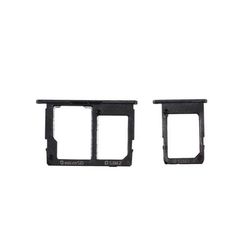 SIM Card and Micro SD Tray Samsung Galaxy J5 Prime/G570 and J7 Prime/G610 (Black)