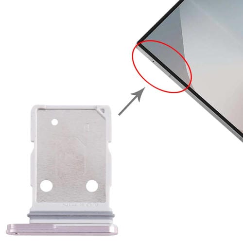 Plateau Carte SIM Samsung Galaxy A56 SM-A566B (Rose)