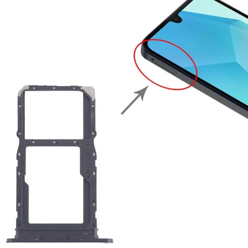 Bandeja Tarjeta SIM / Micro SD Samsung Galaxy A16 5G SM-A166P (Negro)