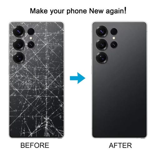 Rückseite der Batterieabdeckung Samsung Galaxy S25 Ultra SM-S9386 (Silber)